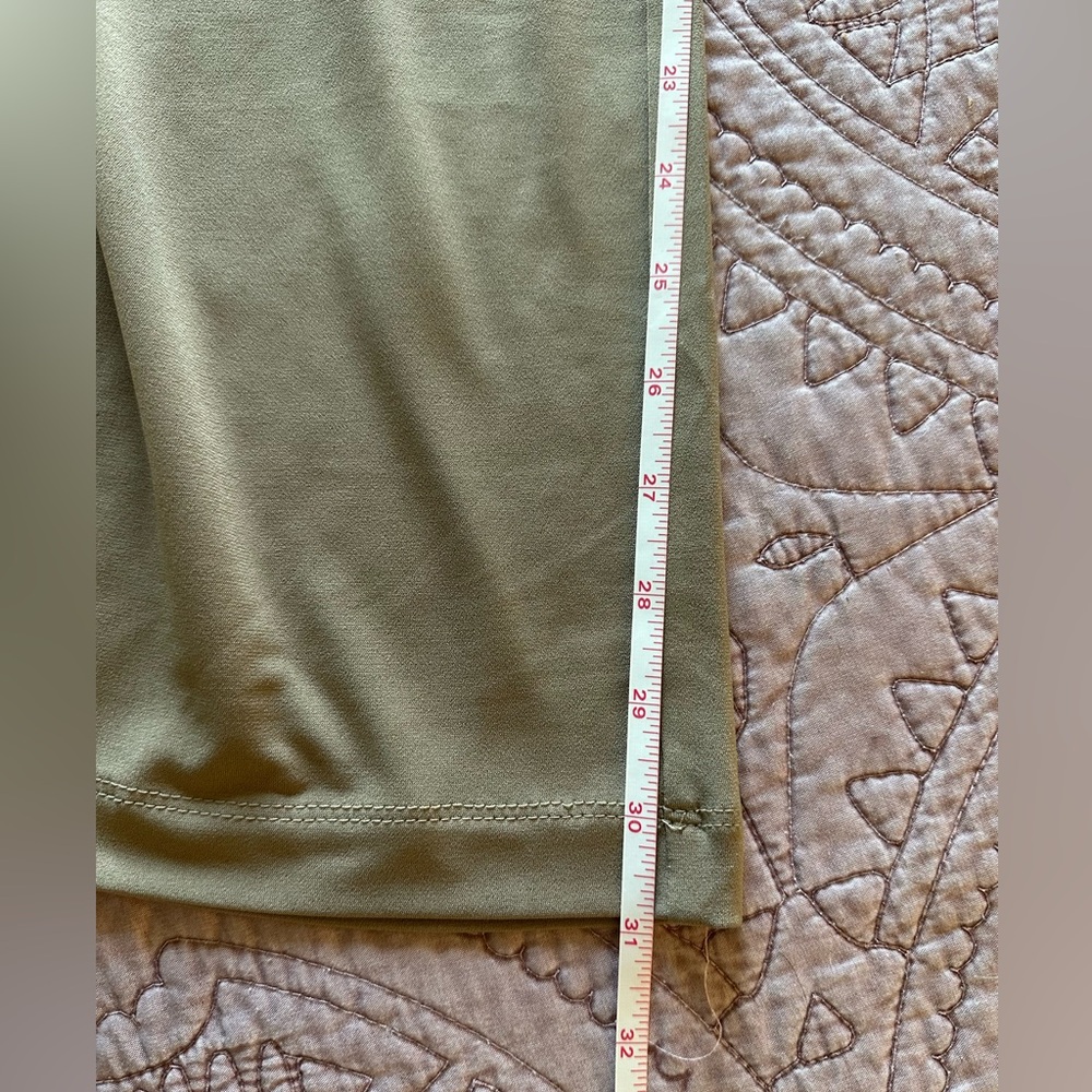 NWOT Susan Graver Liquid Knit Women's Tan Pants - Medium - Picture 11 of 14